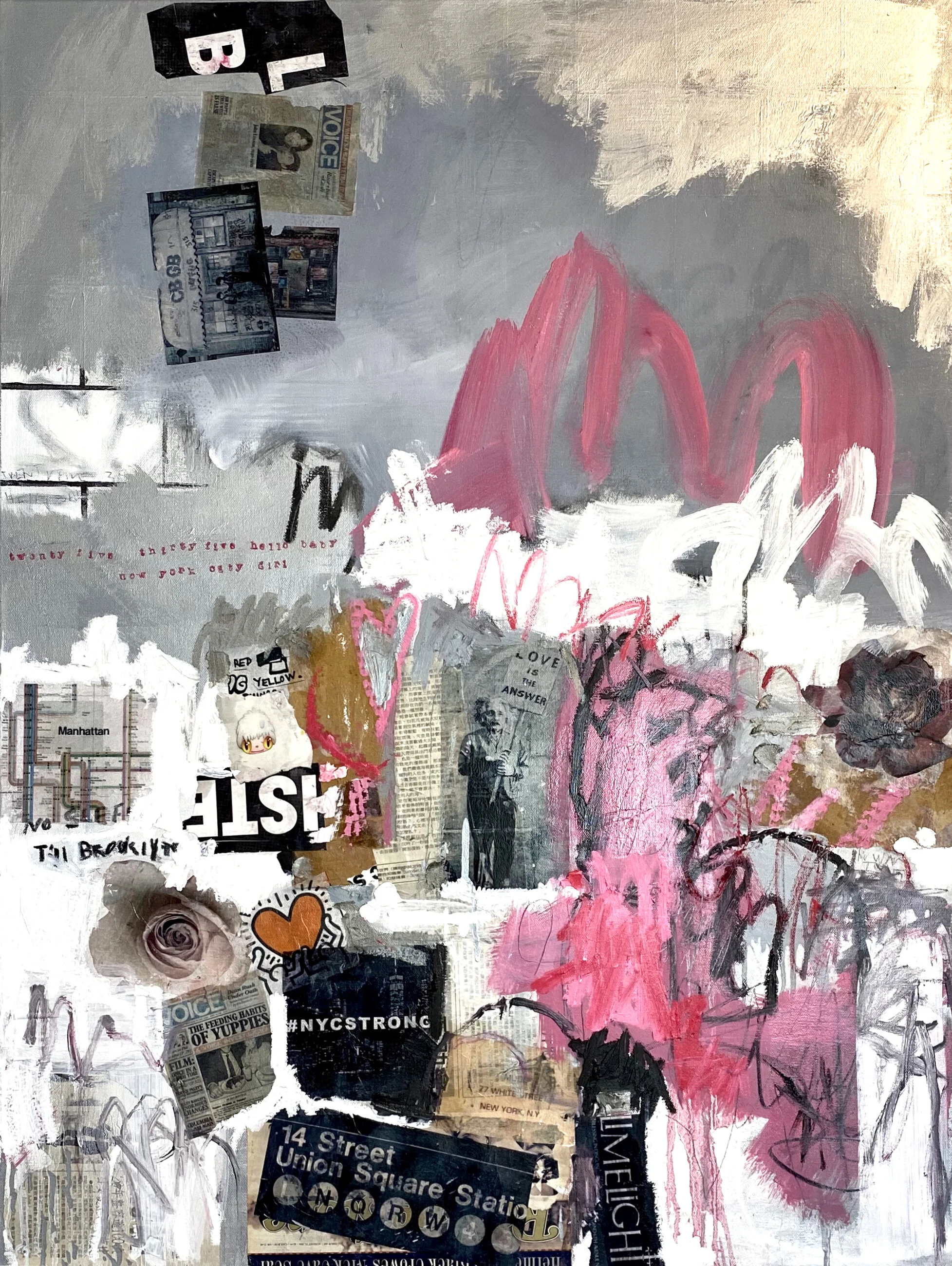 *SOLD*  Subway Sonnet #20| NYC Strong