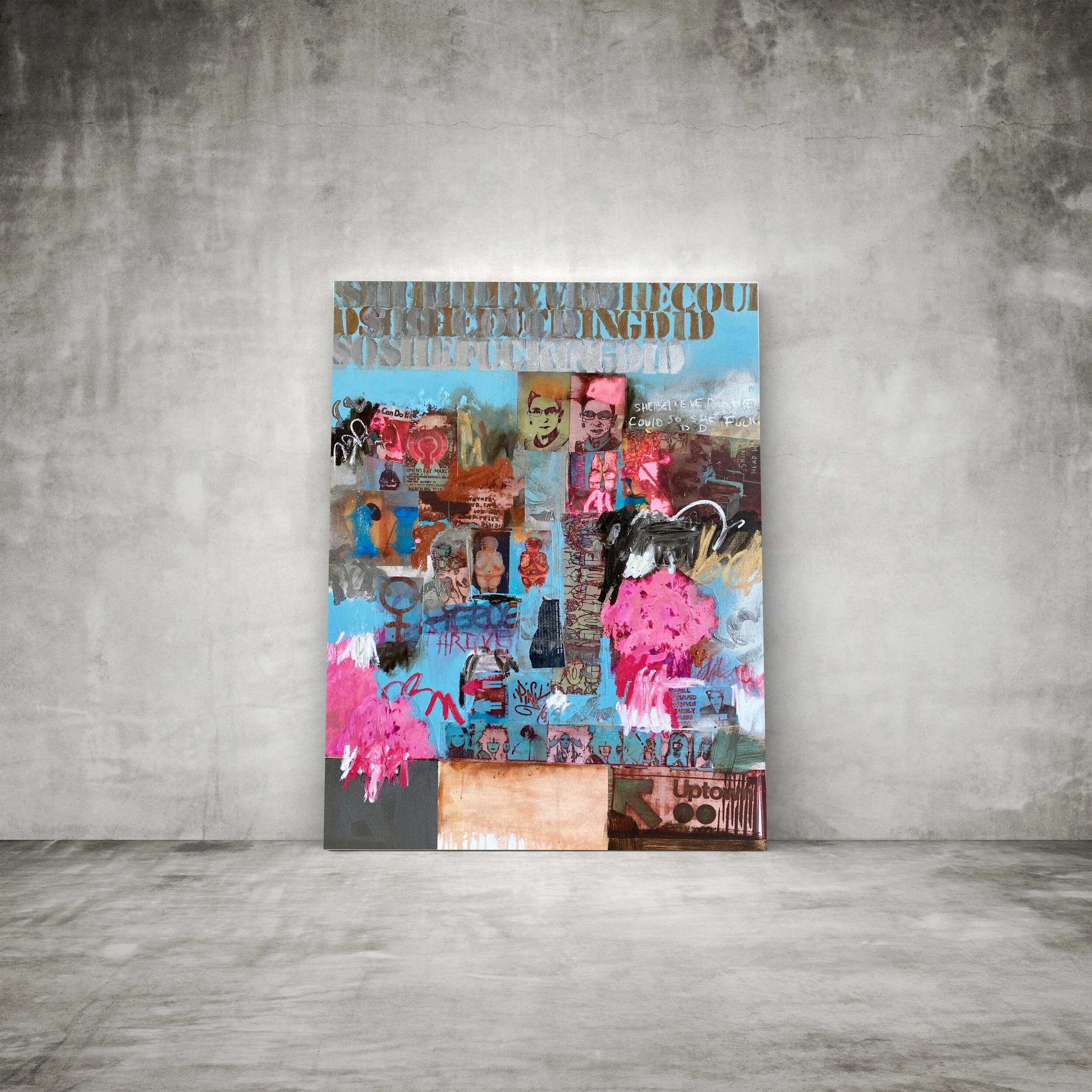 SOLD * Subway Sonnet #42 | On Strong Women