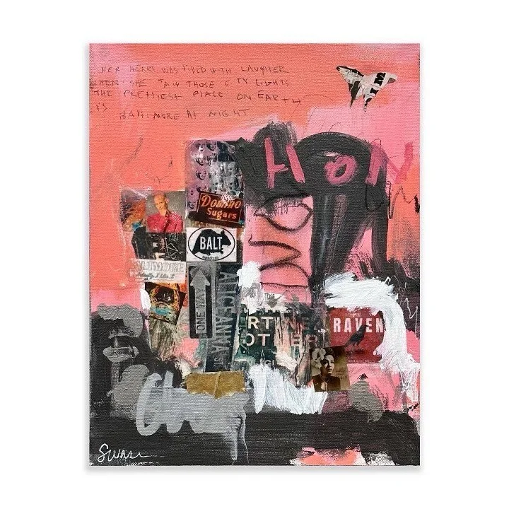 Last week i delivered a few small paintings to @winkelgallery that have a baltimore narrative. These small baltimore pieces are exclusively sold through the gallery- and yes ! I can definitely do larger commissions inspired by them- from 30x40&rdquo;