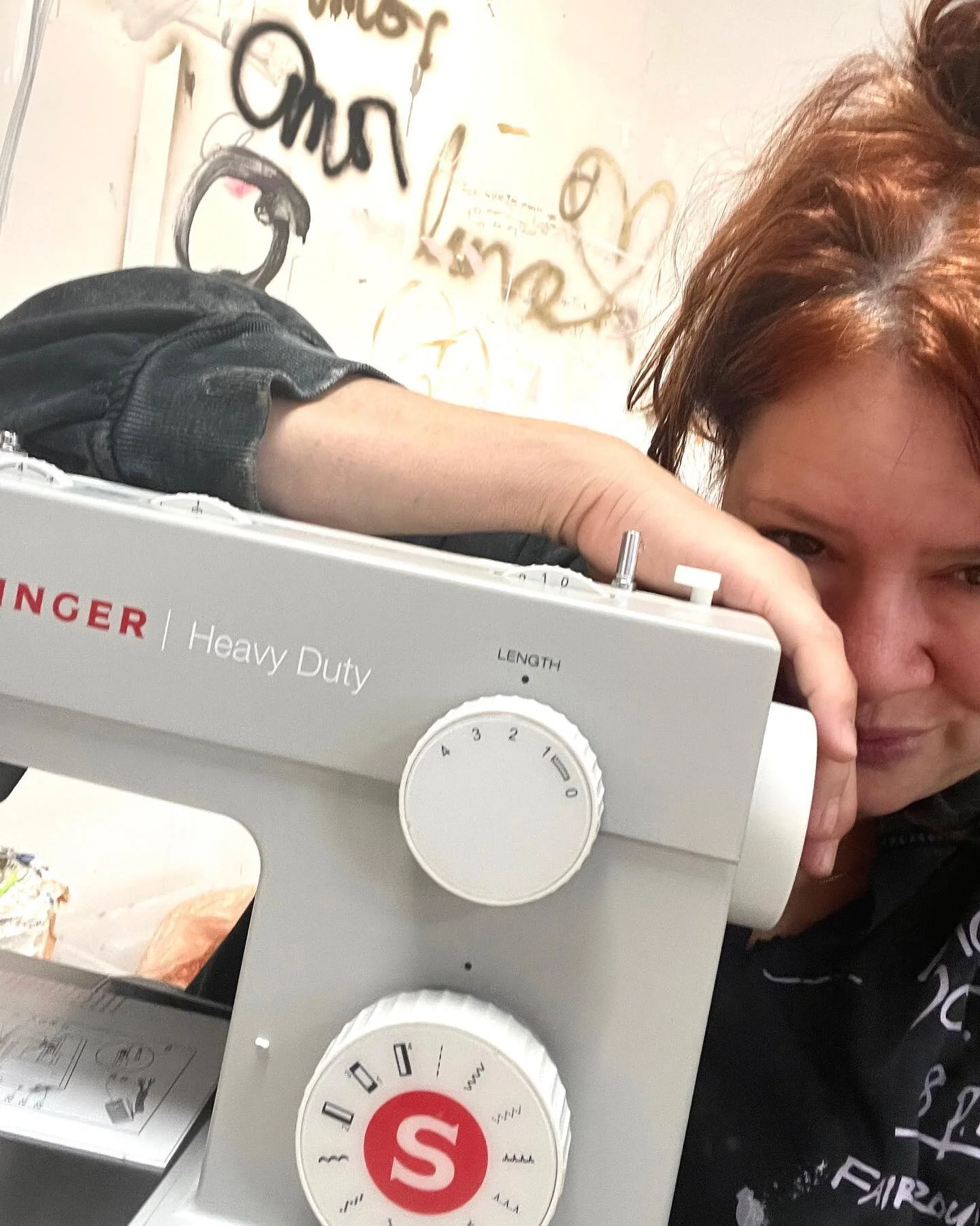 Finally getting to open my sewing machine!  I am still working on my subway sonnets but i am also working my way into a new series of works merging these urban like sonnets with my previous series Threads using textiles and sewing elements. To say i 