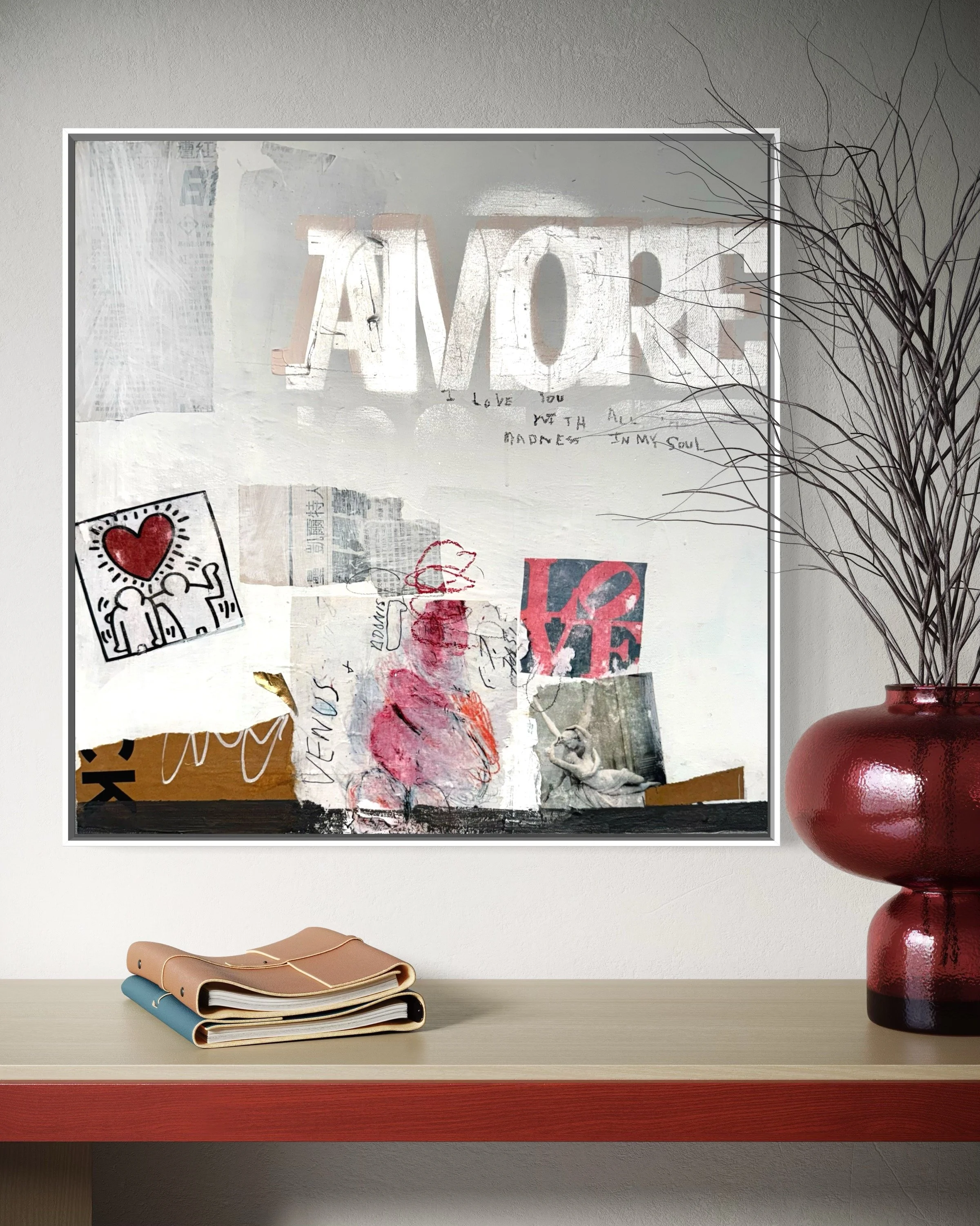 20" x 20" | Icons of Love