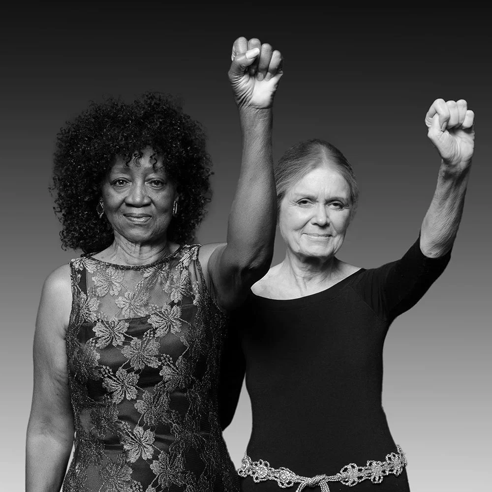 Gloria Steinem and Dorothy Pitman Hughes