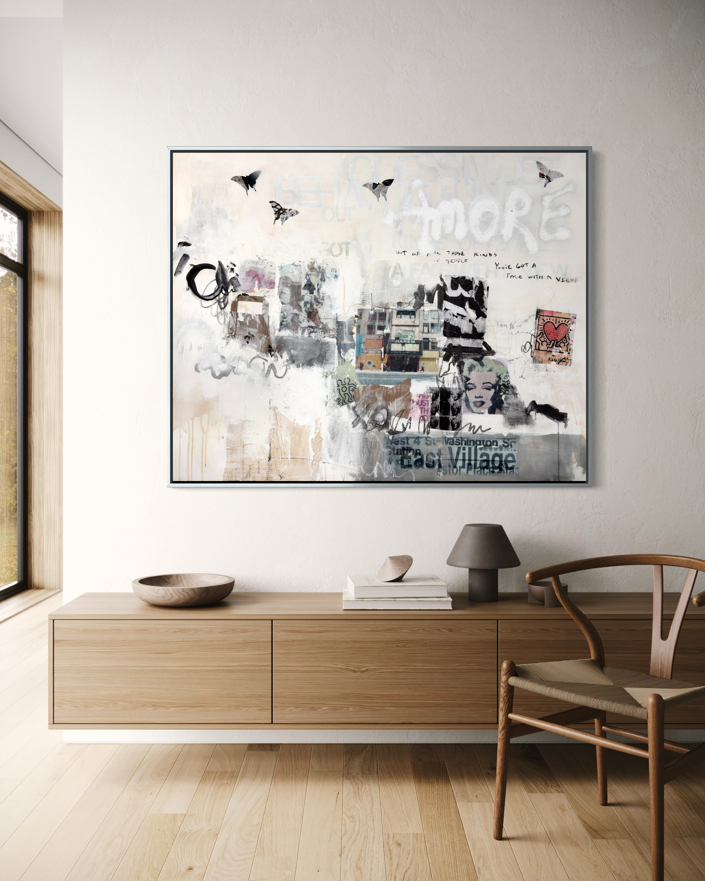 44" x 55" | Did I Find You, or Did You Find Me?