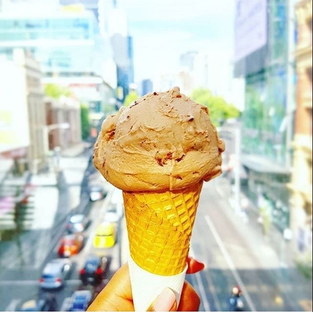 The perfect sweet fix at any time of the day/year. Great shot of our Ferrero Rocher gelato by @thebrunchfiend #gelato #sweettreat #sweet #treat #delicious #yum #tasty #melbournegelato #ferrerorocher #7apples