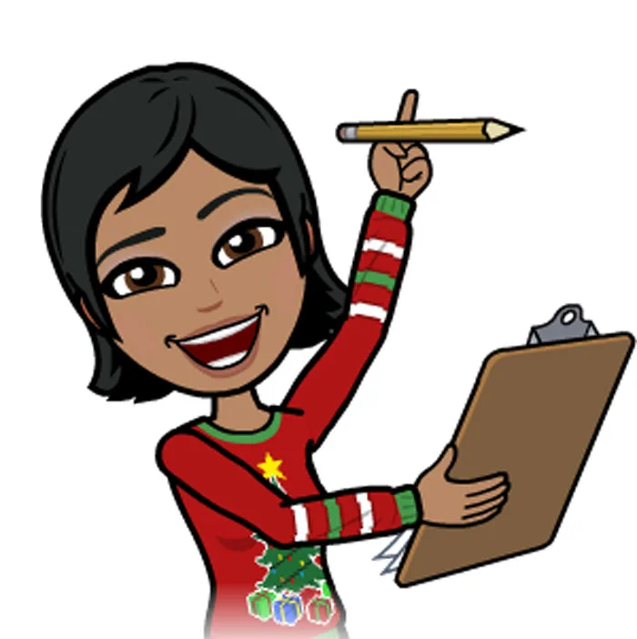 She's making a list.