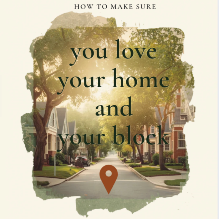 My official "Check the Neighborhood" homework assignment