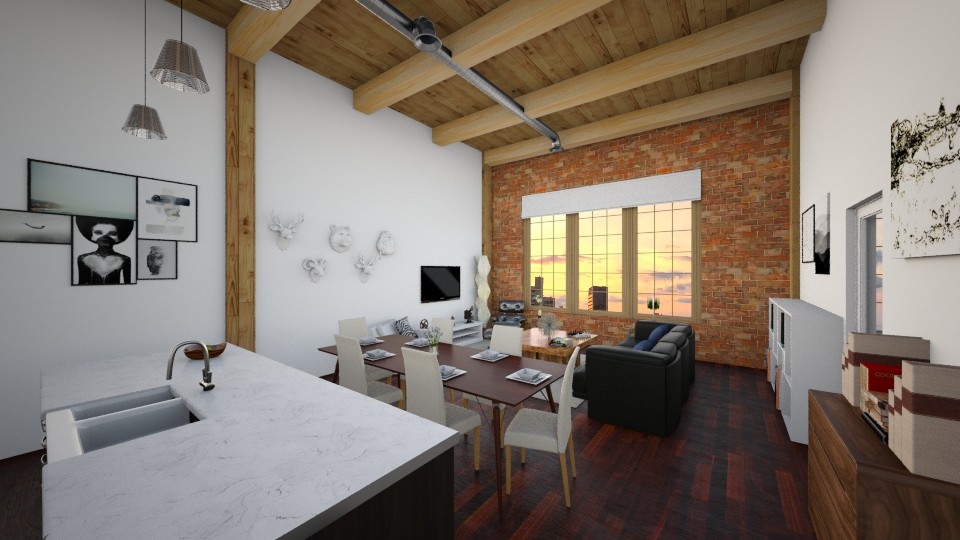 Living Room, from the Kitchen