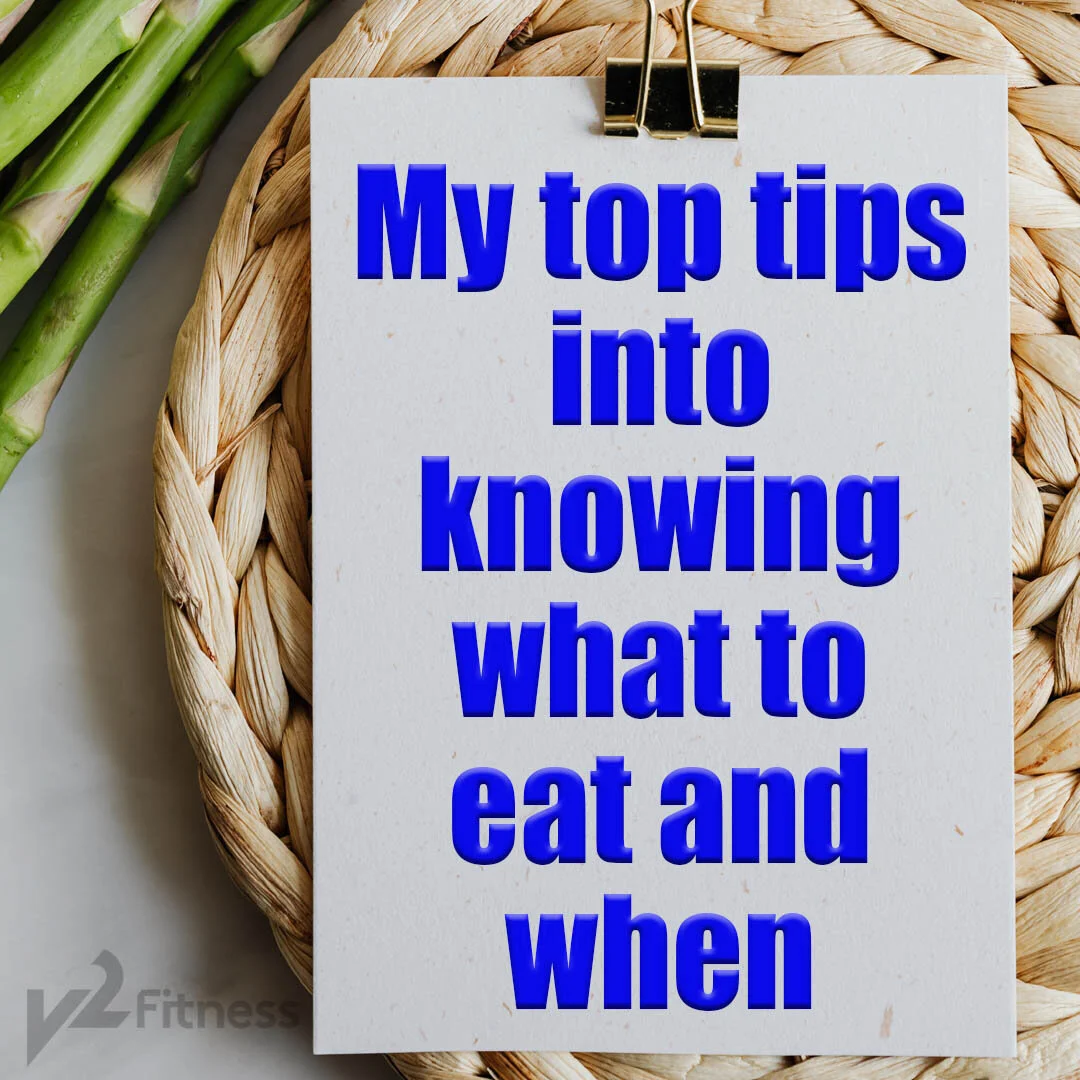 My top tips for knowing what to eat and when.