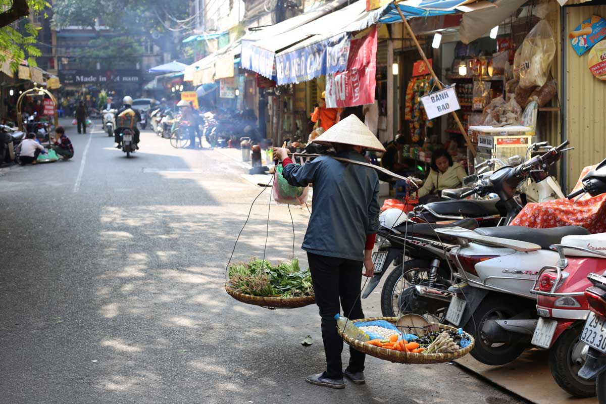 Old Quarter, Hanoi, Vietnam.