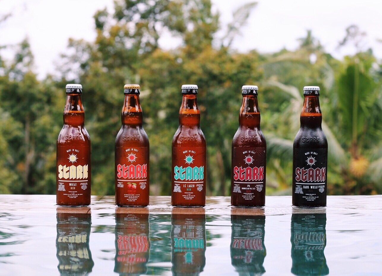 While Stark beer doesn't have a tasting room it's easy enough to pick up a few brews at Bintang Seminyak or Ubud Supermarket and set up your own tasting by the pool. Recommended pairing for the mango ale: www.soundcloud.com/natalie-dillon.