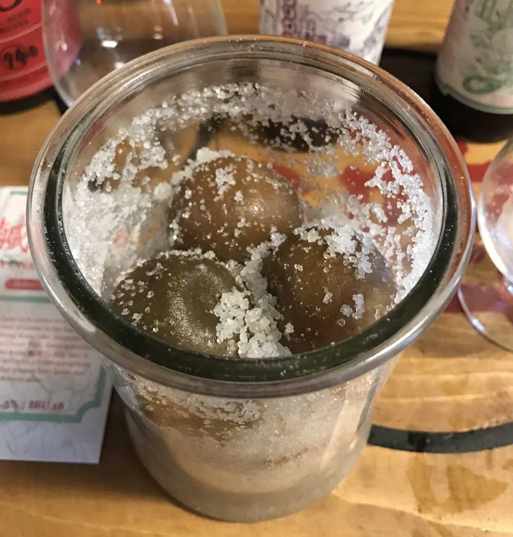Salted lime at Young Master.
