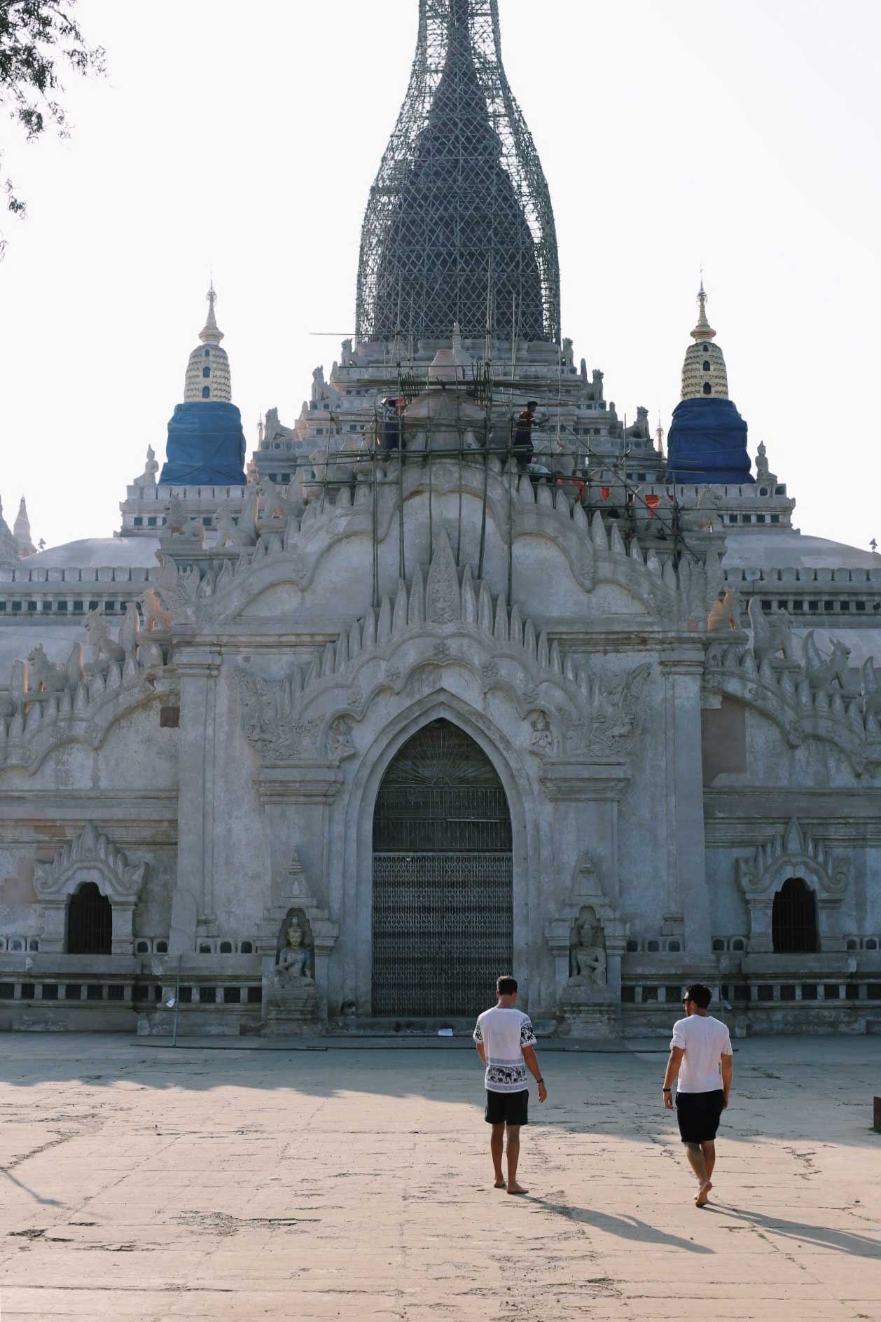 Real life temple run.