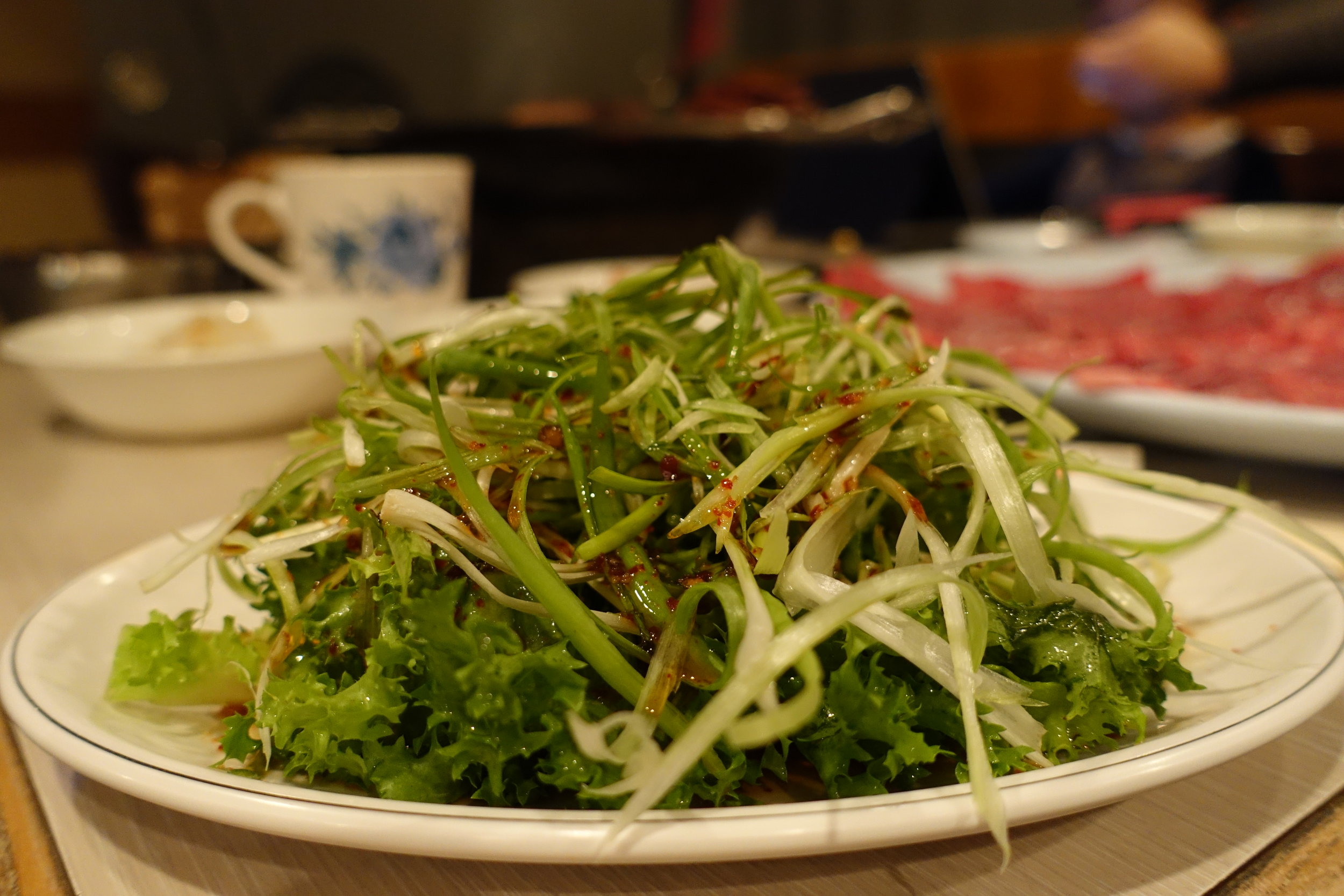 Green Onion Salad
