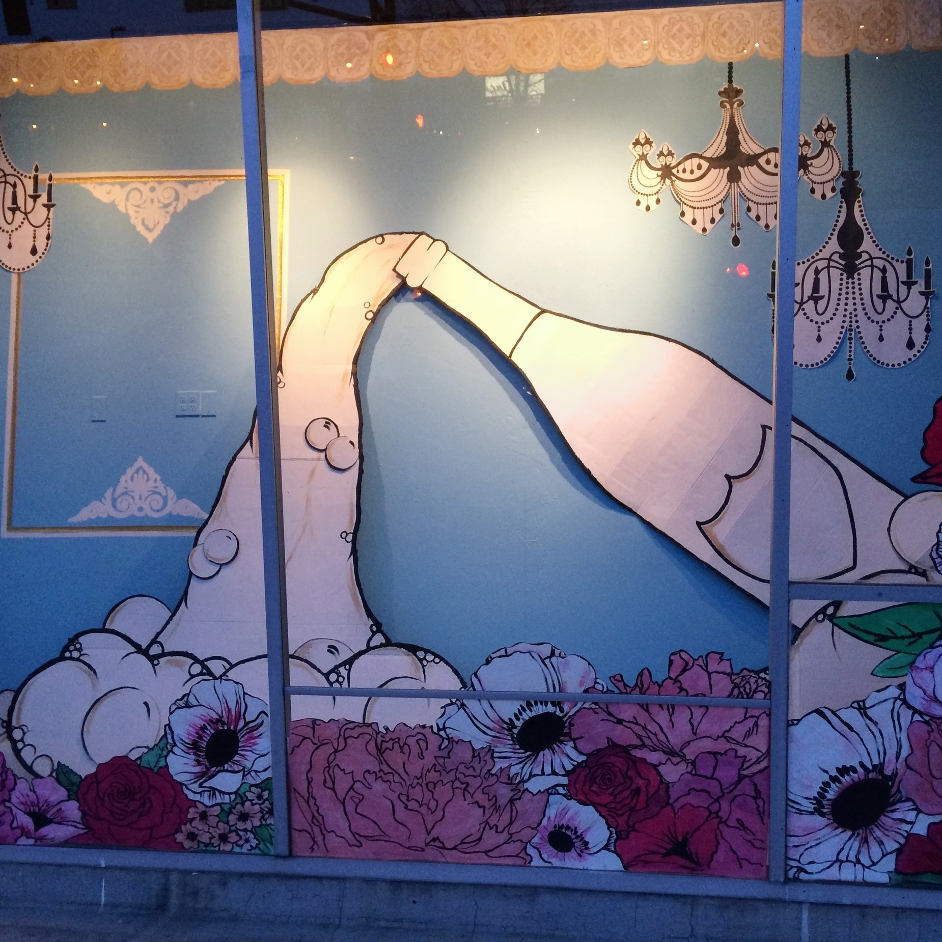 Rococo French elegance.