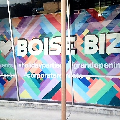This display is a nod to our faithful corporate clients - WE LOVE YOU!