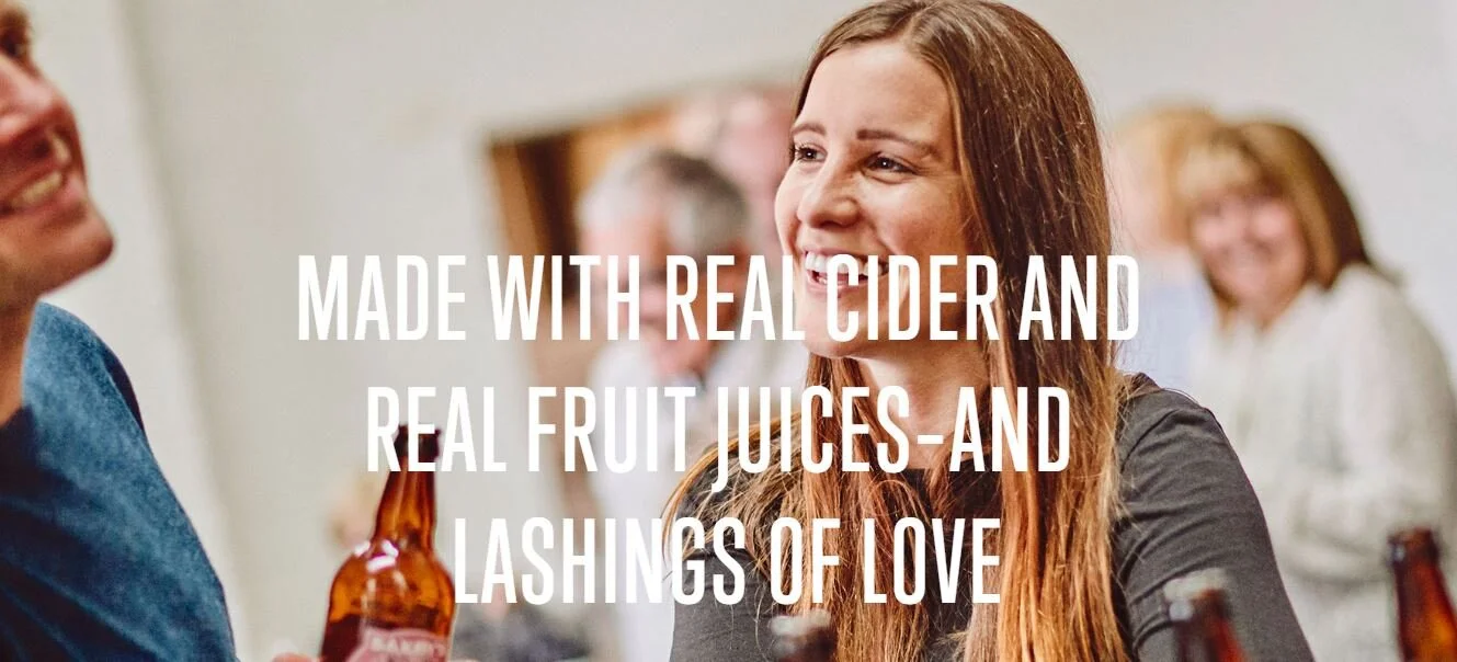 SAXBY’S  CRAFT CIDERS    |    WEBSITE COPYWRITING