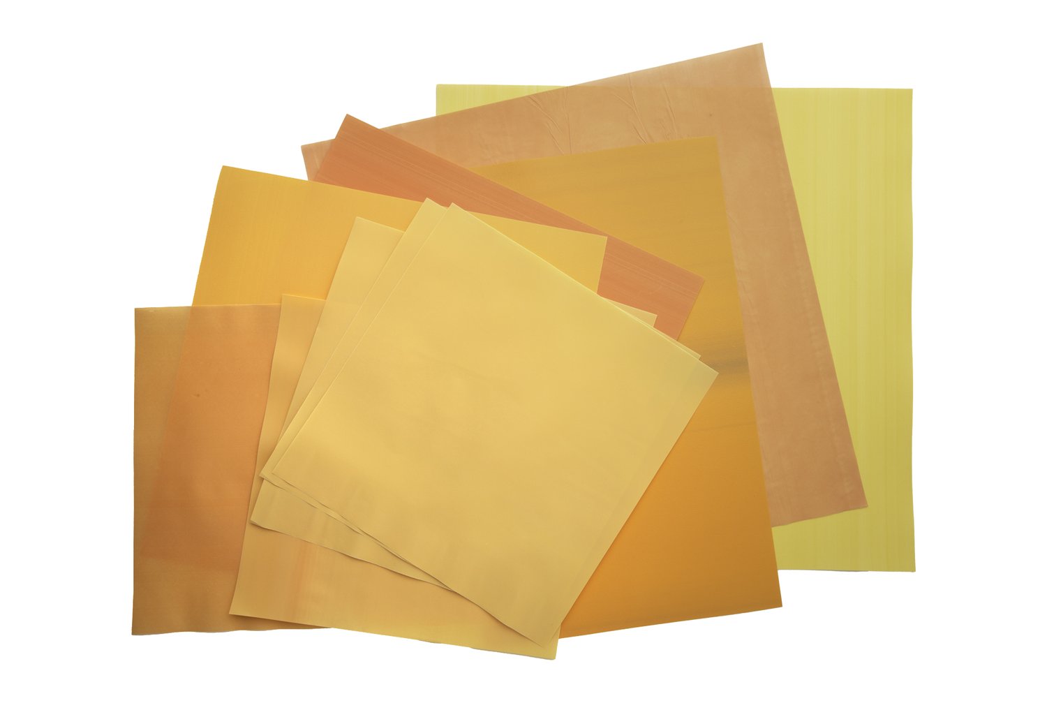 Multi size | 10 sheets | Orange and Yellow| Artist and Craft Paper — Rock  Paper Store - Unique Artist Paper