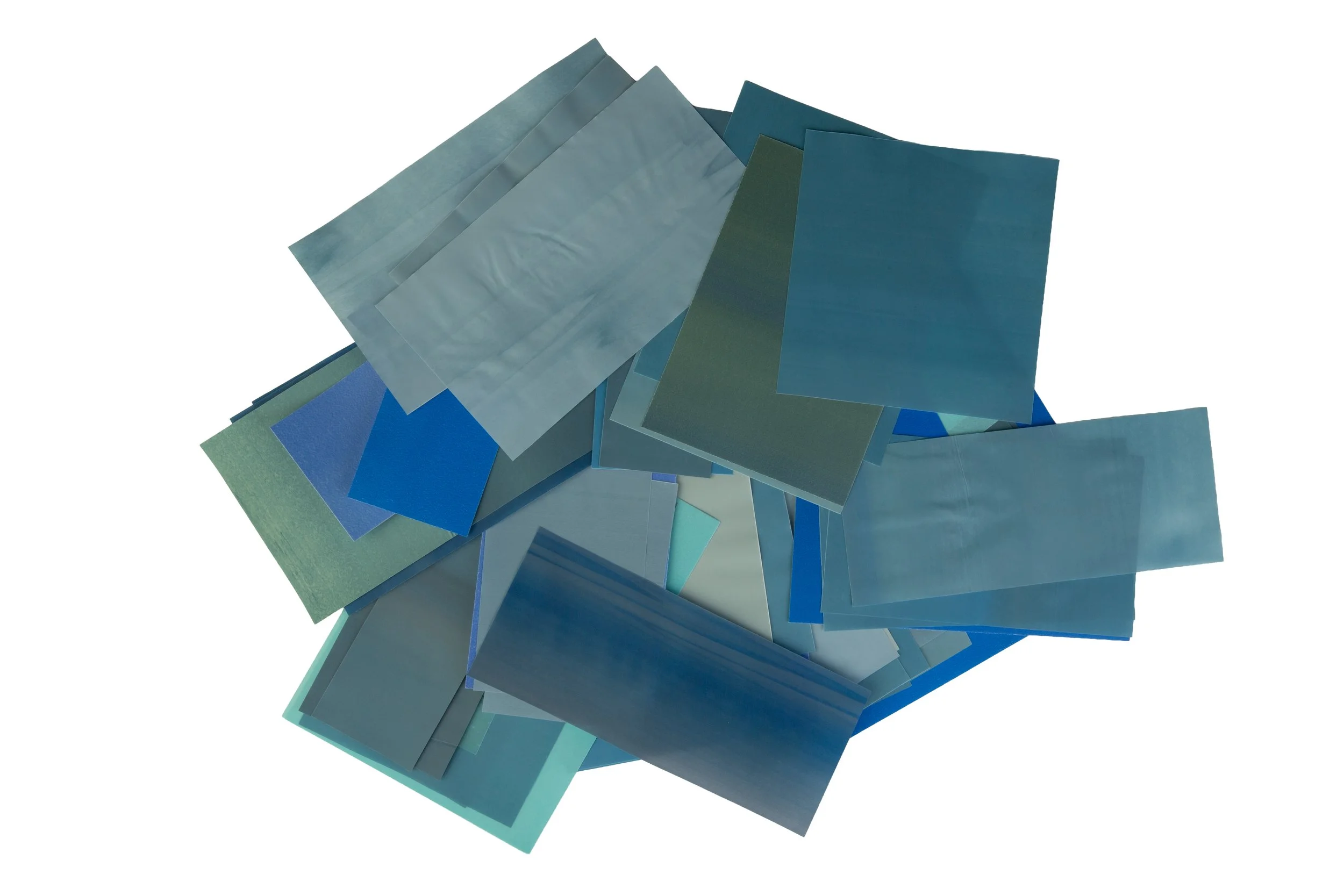 Ocean's Blues PIECES&FRAGMENTS |  1/3 pound | Assorted sizes in seasonal colors