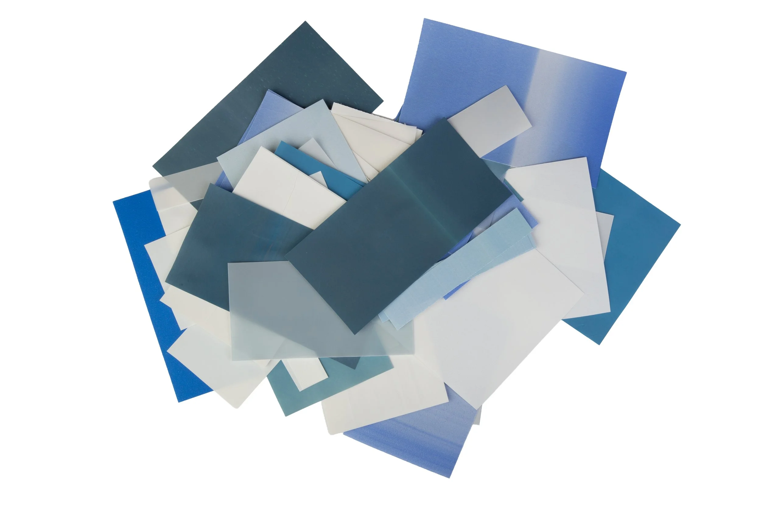 Winter  PIECES&FRAGMENTS |  1/3 pound | Assorted sizes in seasonal colors