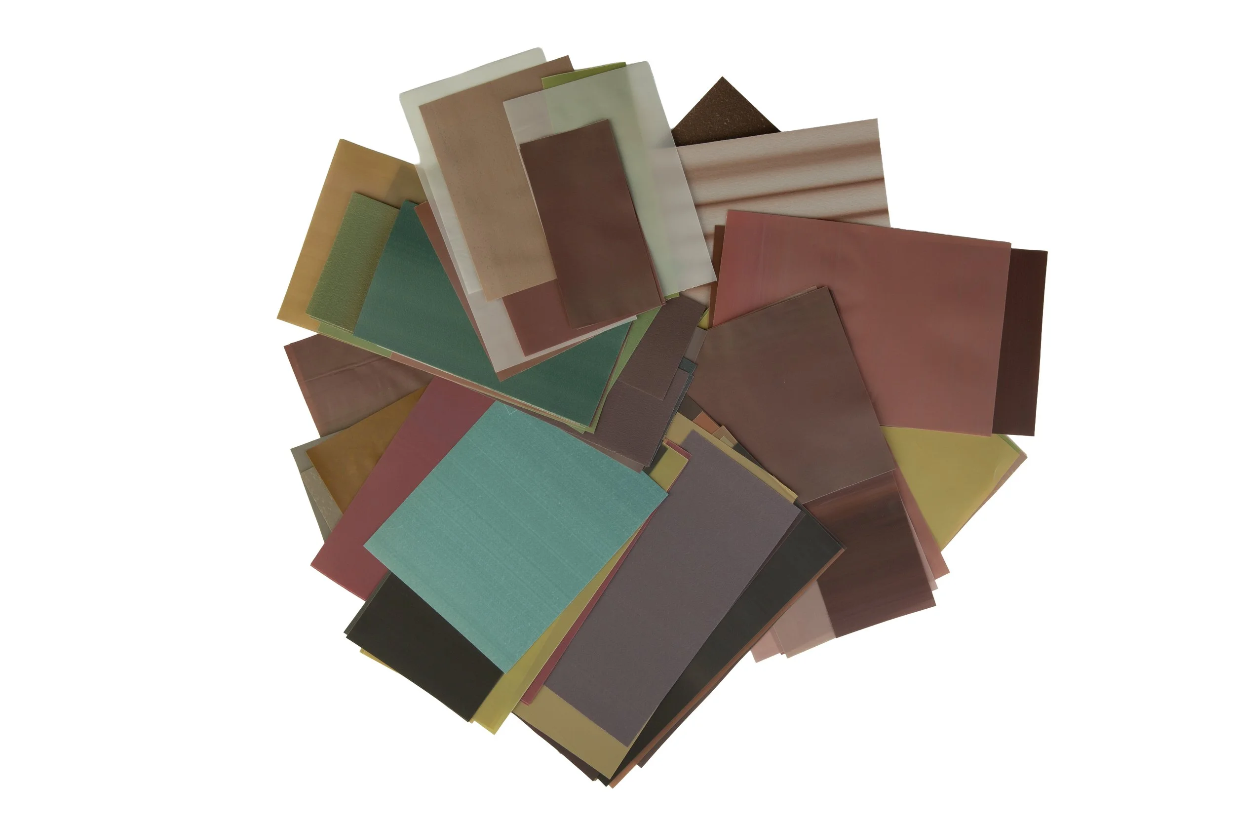 Earth Tones PIECES&FRAGMENTS |  1/3 pound | Assorted sizes in seasonal colors