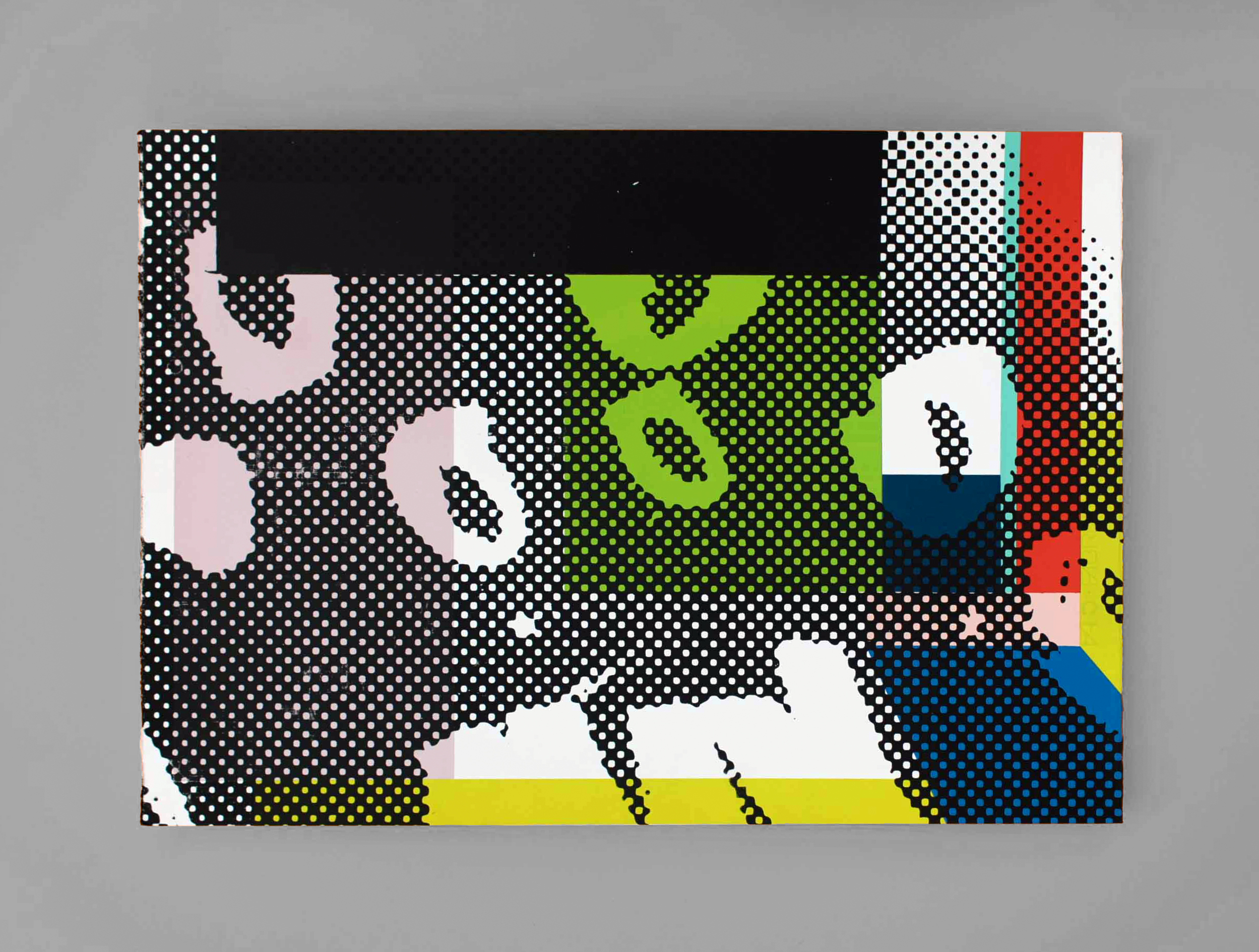 Halftone Shapes Screenprint on Fabriano 5 Paper 50x70cm Edition: 1 POA