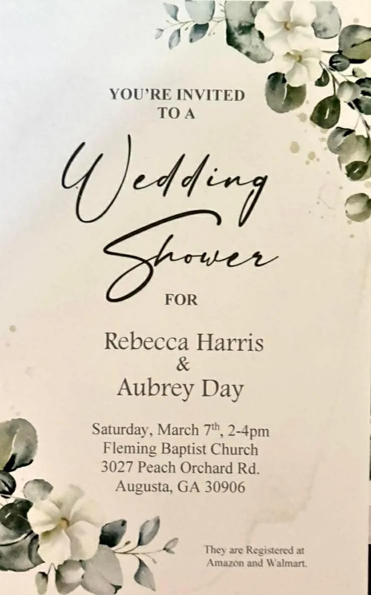 Bridal Shower -  Aubrey and Rebecca