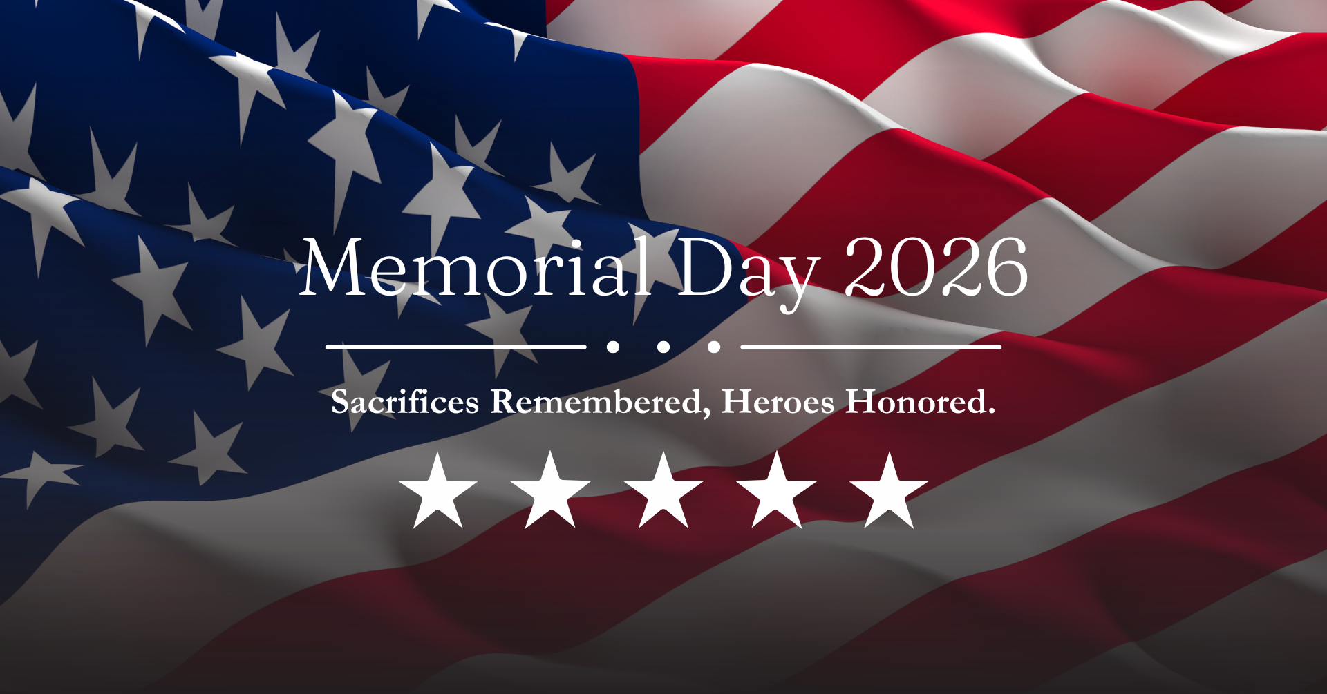 Memorial Day - Office Closed