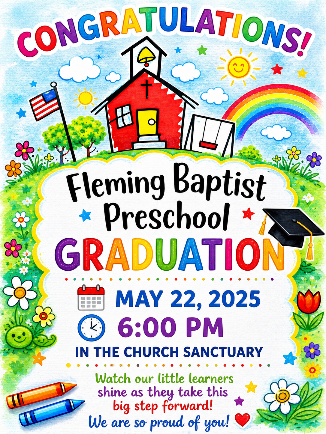 Fleming Preschool Graduation