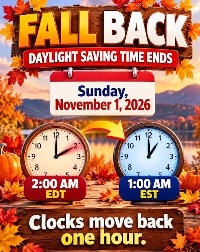 Turn Clocks Back