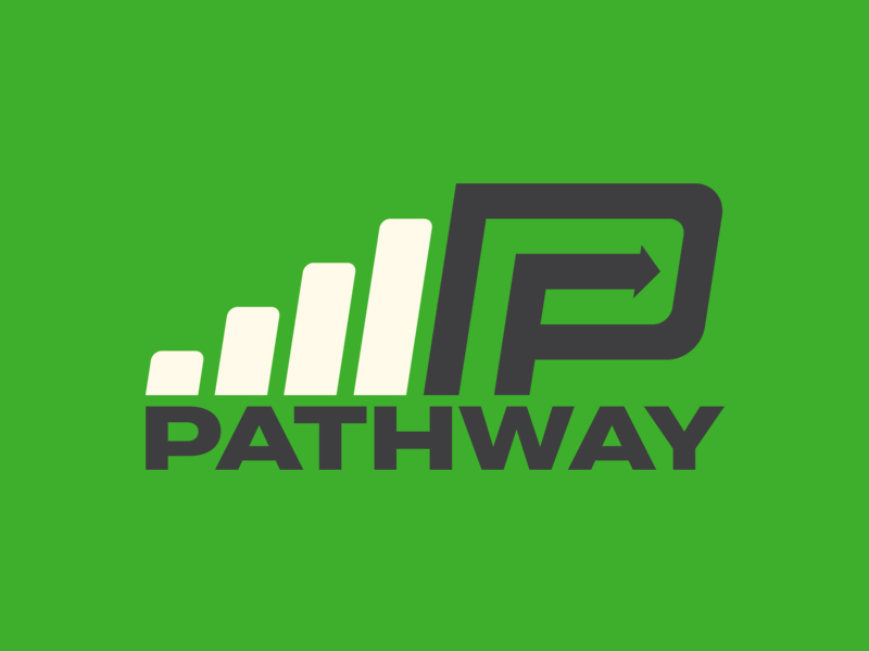 Pathway is a series of four classes, each built upon the other, to help visitors get connected at VCC. Previously, I had designed a different logo for each class, but as we re-branded the church , we felt it best to simplify things with one mark - and this design was the solution!