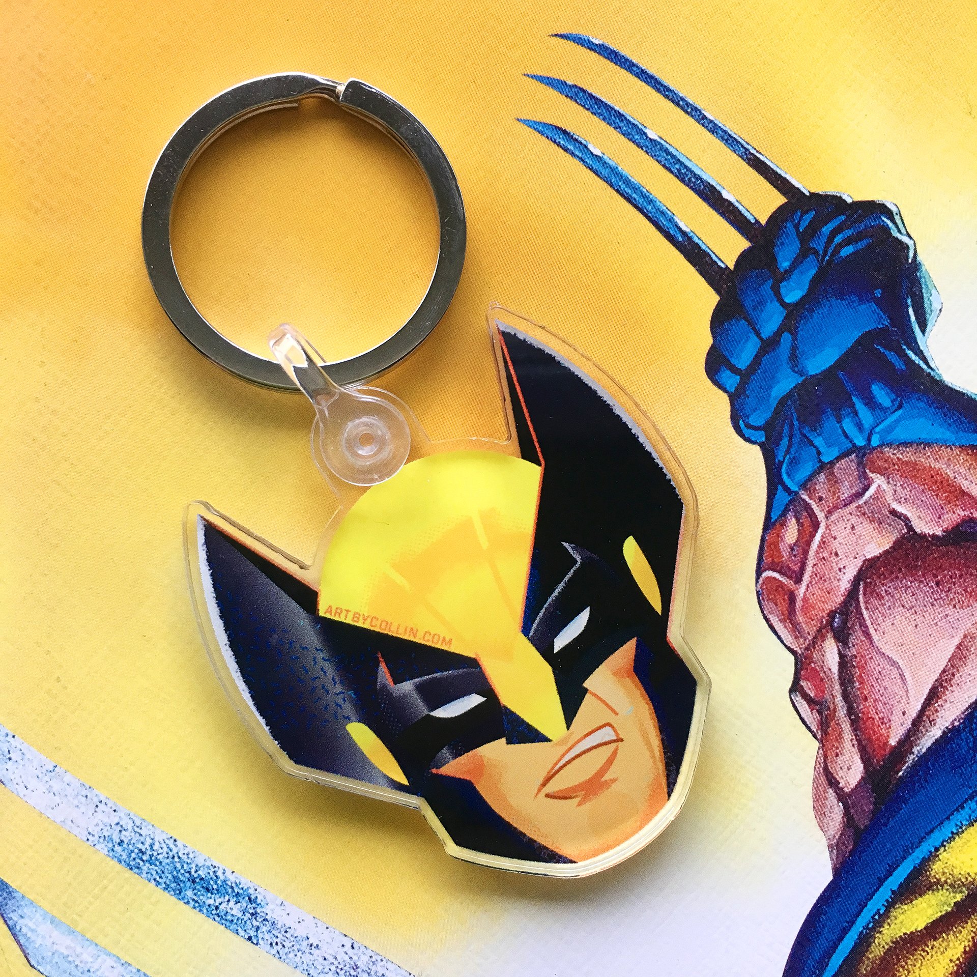  Wolverine Die Cut Keychain |  Shop  