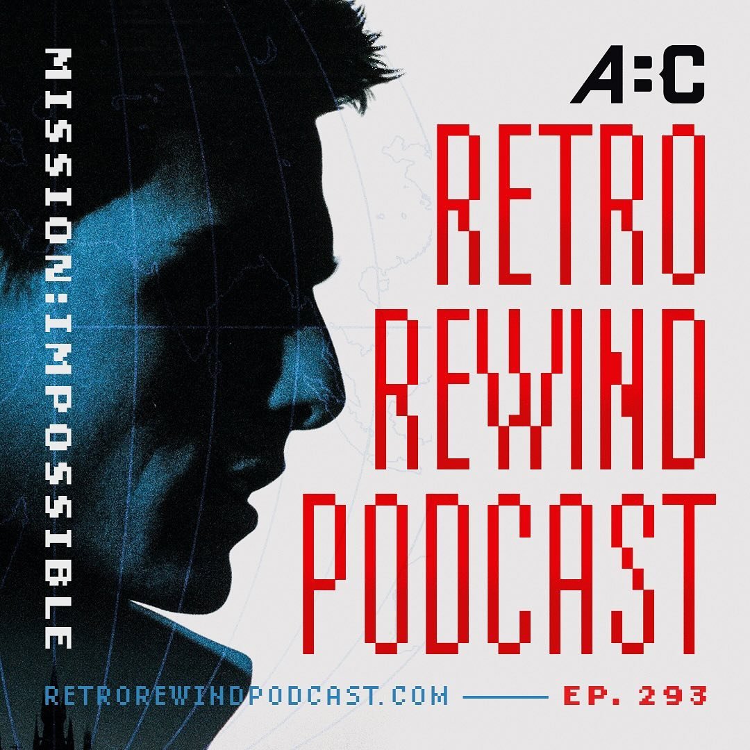 RRP M:I - RED LIGHT! GREEN LIGHT! 🧨 Your podcast, should you choose to accept it, is the @retrorewindpod where I got the chance to swap intel with the crew about the film that lit the fuse on an iconic espionage action franchise &mdash; MISSION: IMP