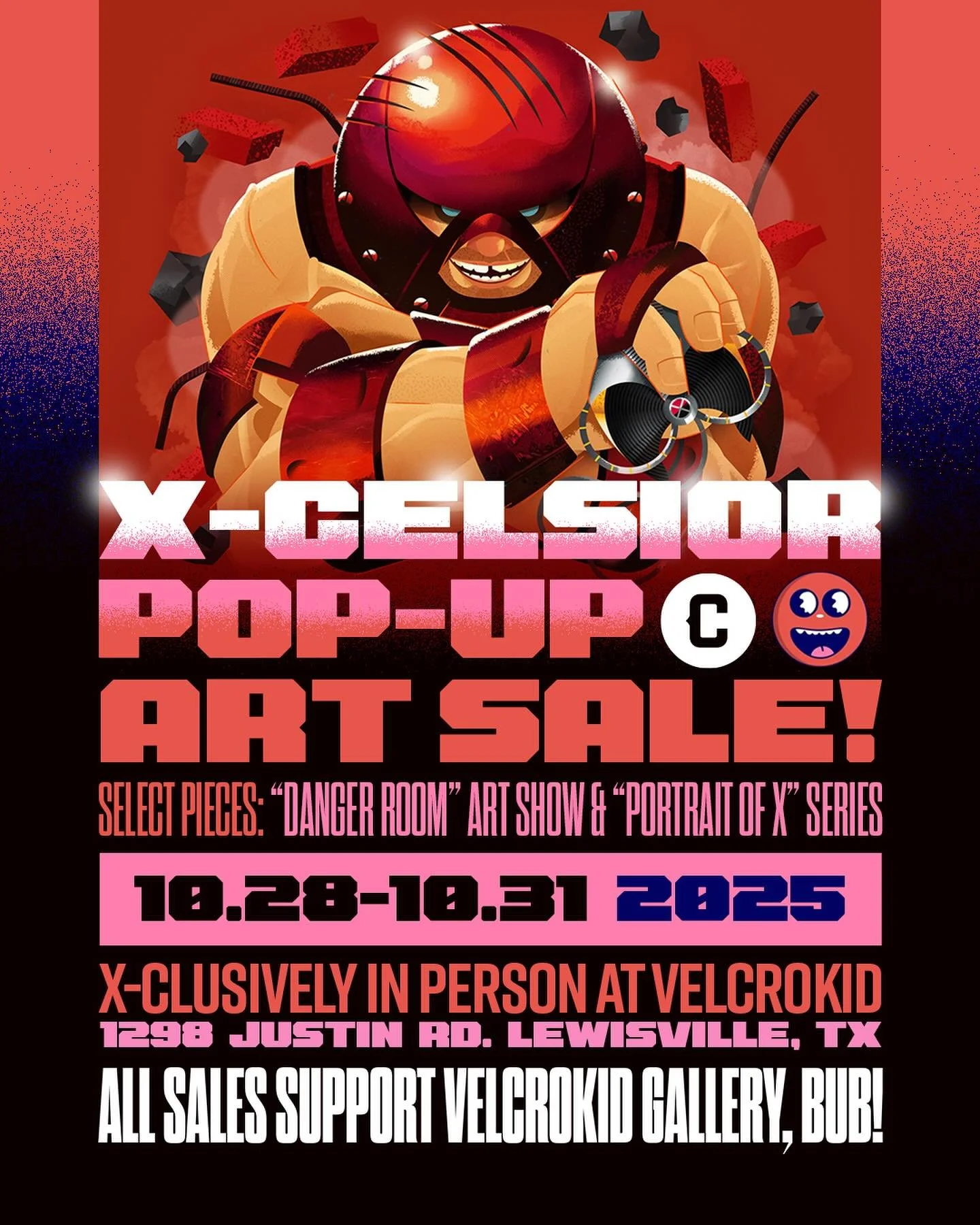 X-CELSIOR POP-UP ART SALE! - Friends! We’re supporting the brick and mortar X-cellence of @velcrokid with some door-buster #XMen prints! This week until 10/31, all proceeds from our #PortraitOfX series and leftover #PoXDangerRoom selections (sh