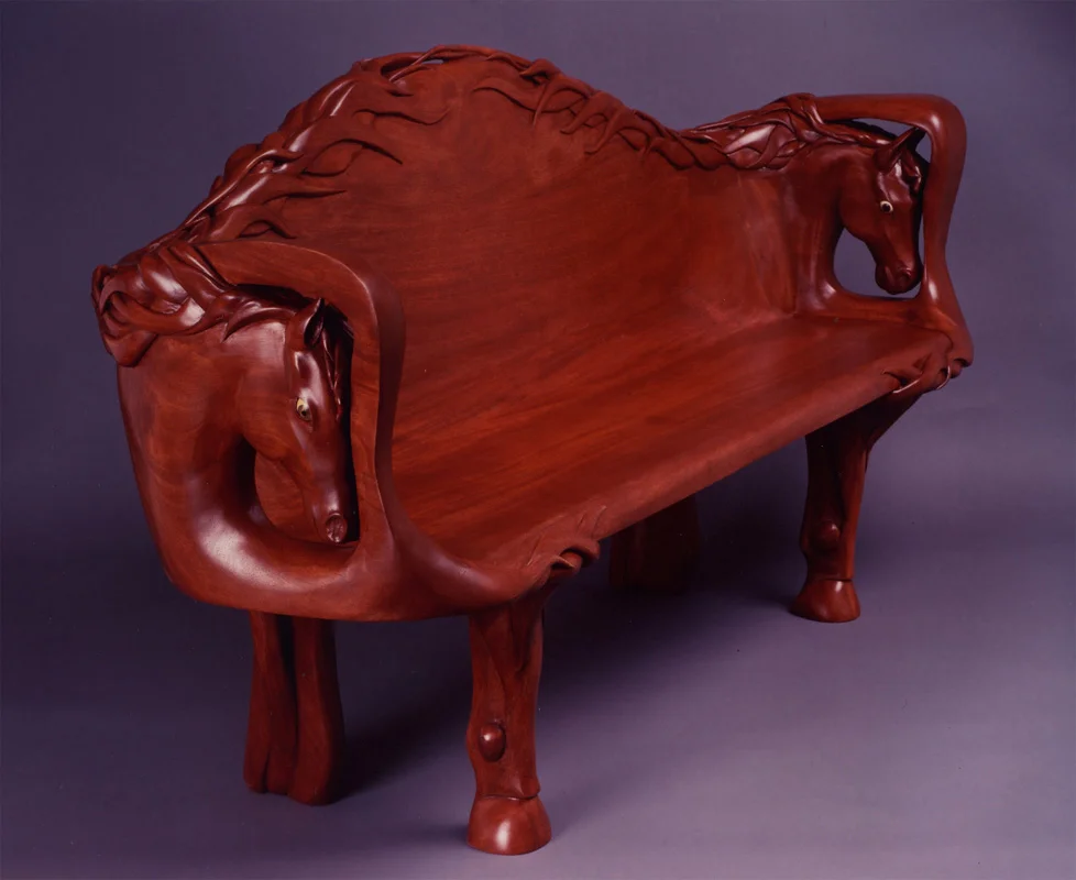 Equine Elegance - Honduran Mahogany