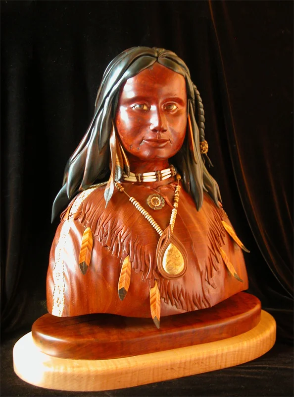 "Little Red Wing" Private commission Mosaic Sculpture