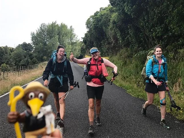 Day 46: road walking to Tamaranui with some cool TA hikers