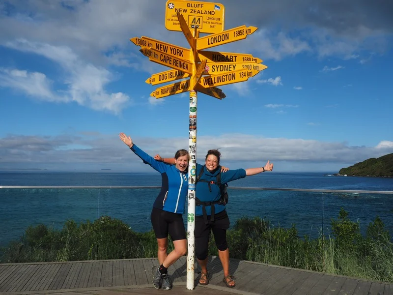 Day 147: Invercargill to Bluff and Back (2964-3000!!, bike)