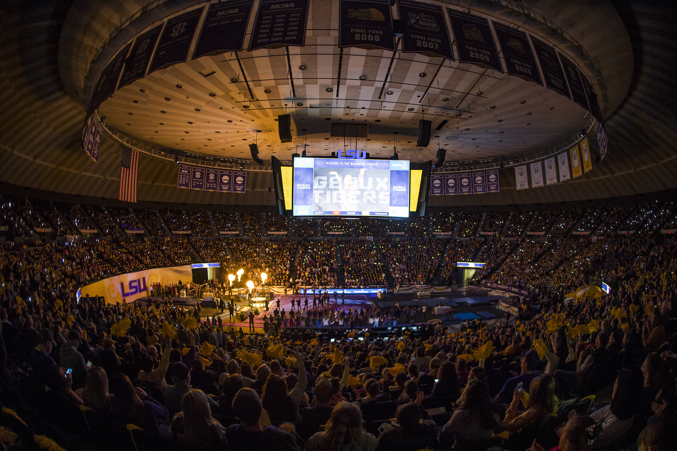 Maravich Assembly Center Seating Chart