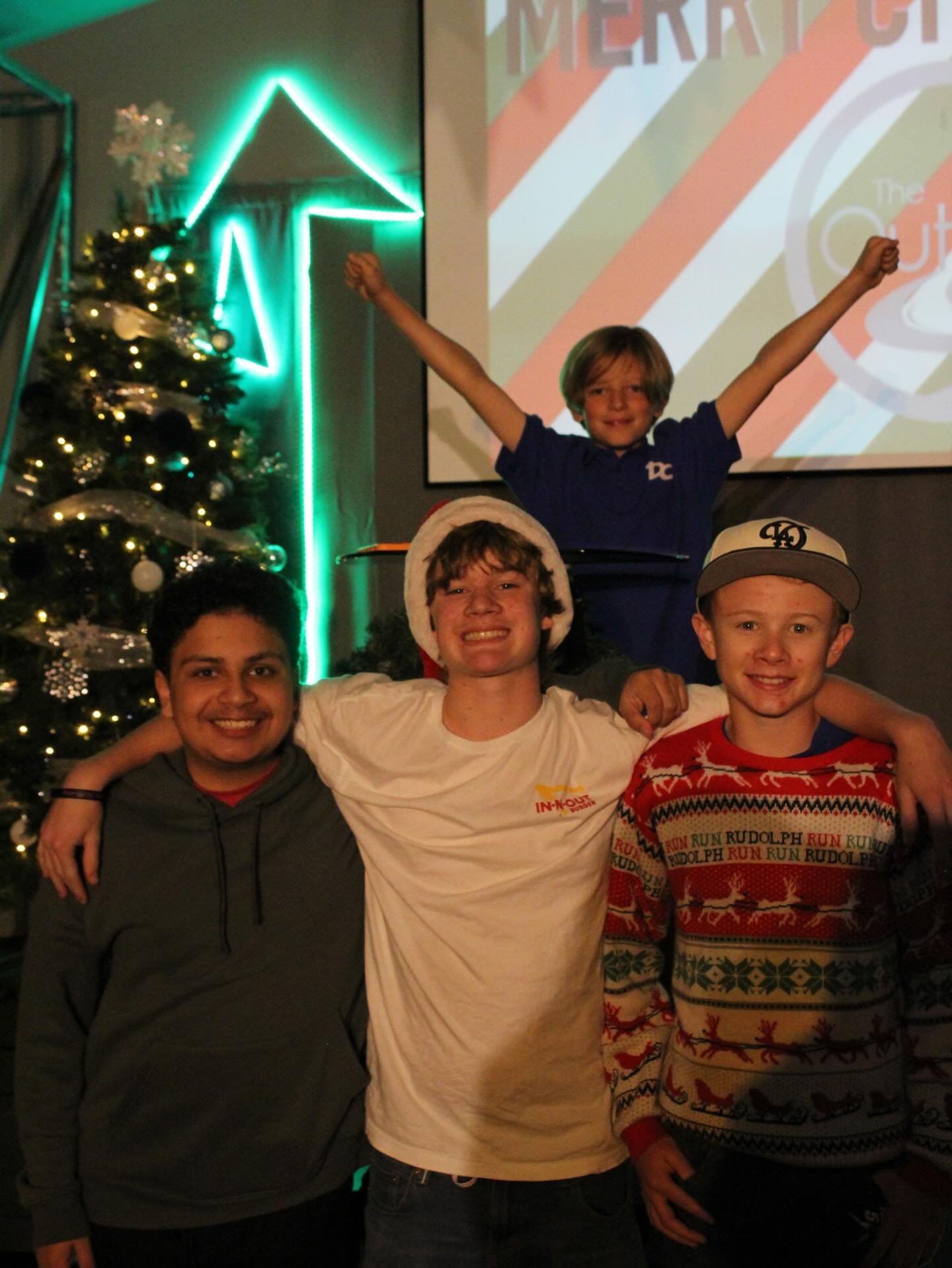 We love our @theoutlet.avlifechurch youth and we love how they celebrate Jesus&rsquo; birthday! A generation that knows Who Christmas is really about 🙌🎄