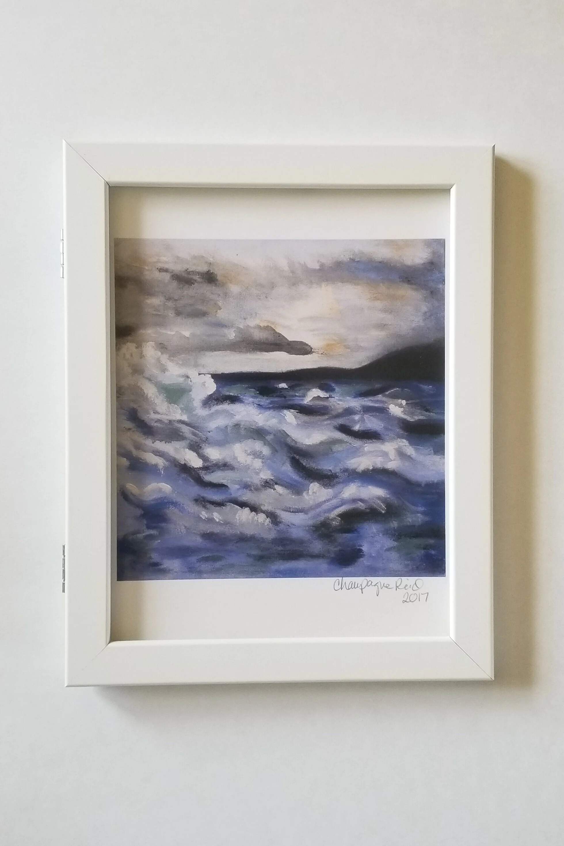 Crashing Ocean Wave Art Print