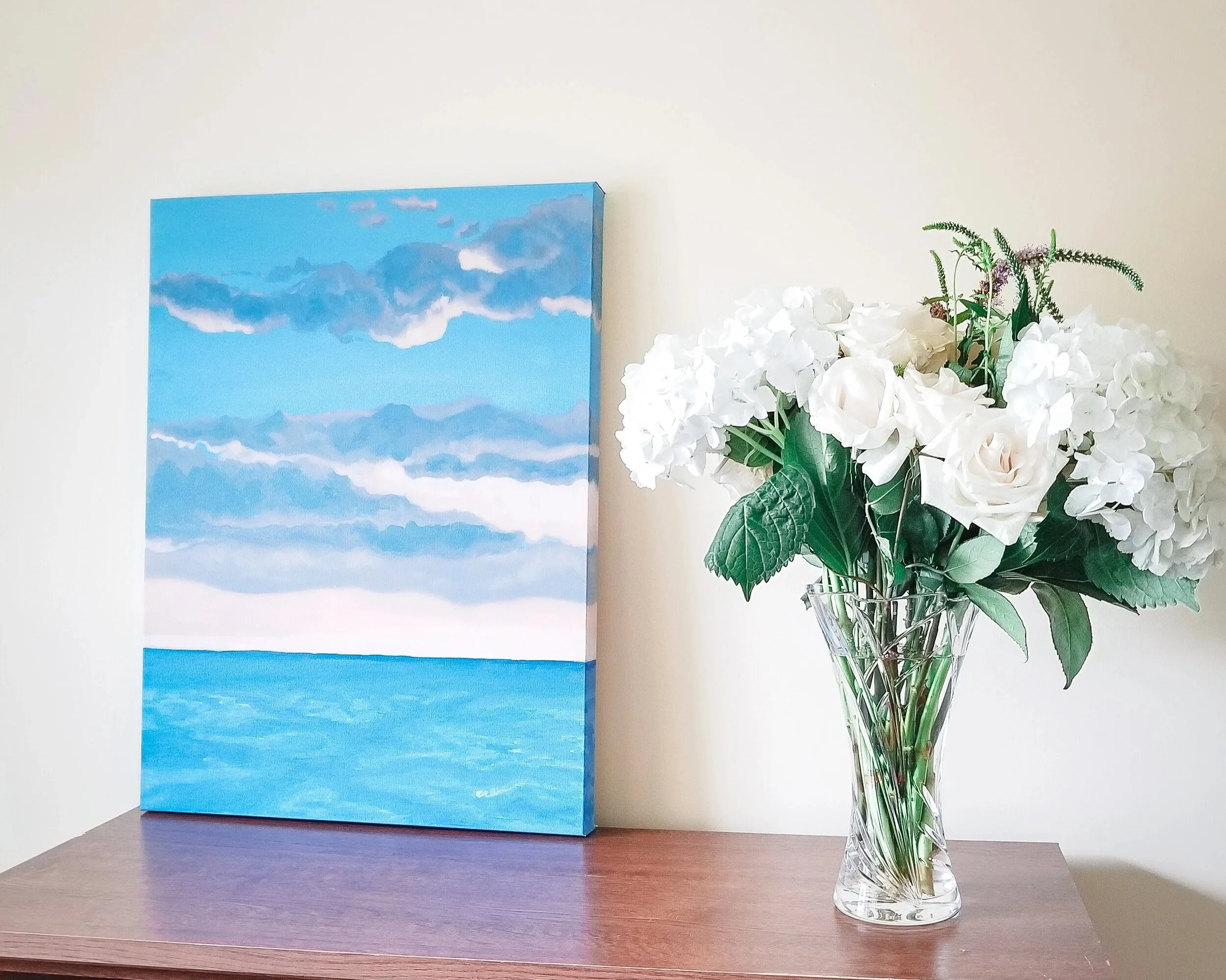 Pink Sunrise Original Painting | Liberate