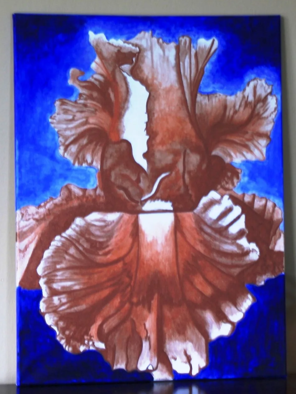 Is That a Cabbage, No It's a Sea Anemone Original Painting