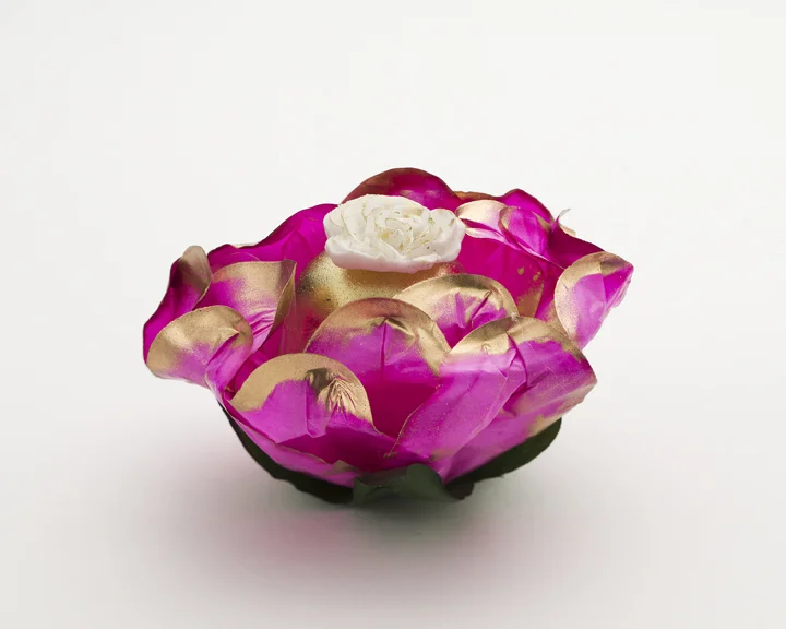Hot Pink & Gold Truffle Wrappers