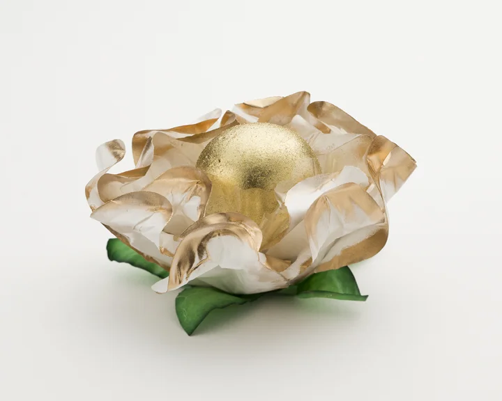 White & Gold Truffle Wrappers