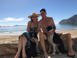 AMELIE AND HER SOULMATE, DON, in their new home in mexico