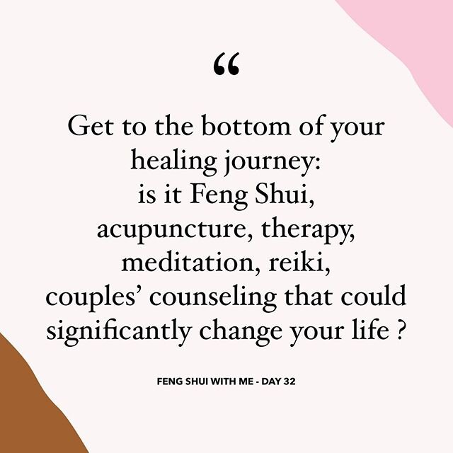 Don&rsquo;t get me wrong: I&rsquo;d love to go outside, but... I have the feeling that we are actually going to miss this time during which we could take our time and heal ourselves. And even regret not being more proactive about our healing.
.
.

I&