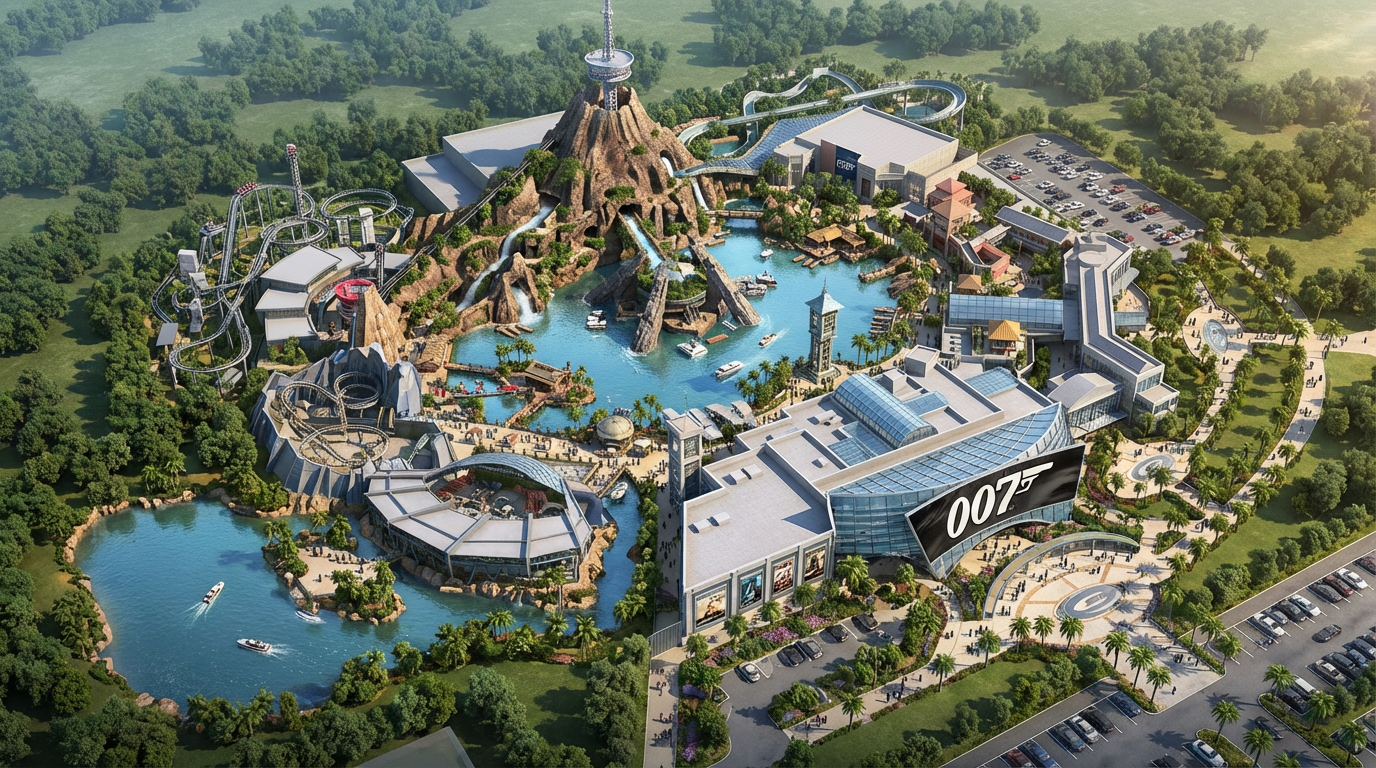 Firefly_Gemini Flash_james bond theme park. Make photo realistic 32629.png
