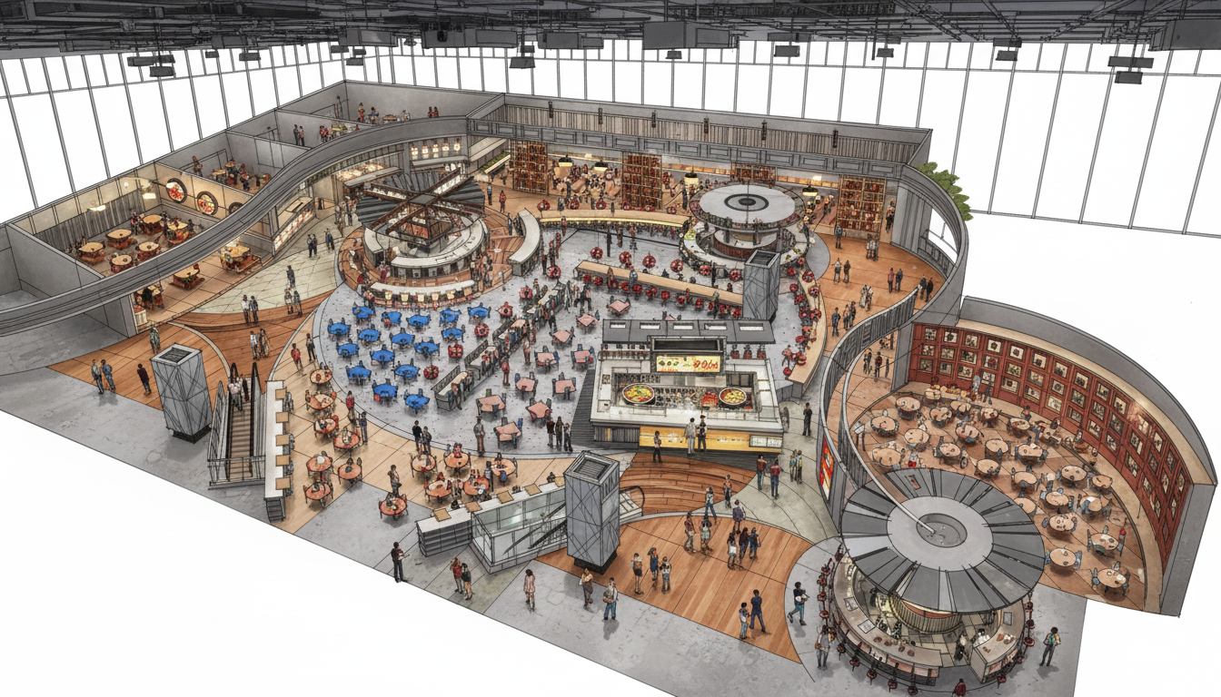 Firefly_Gemini Flash_Create phot real renderings of this food court concept on white background 793986.png