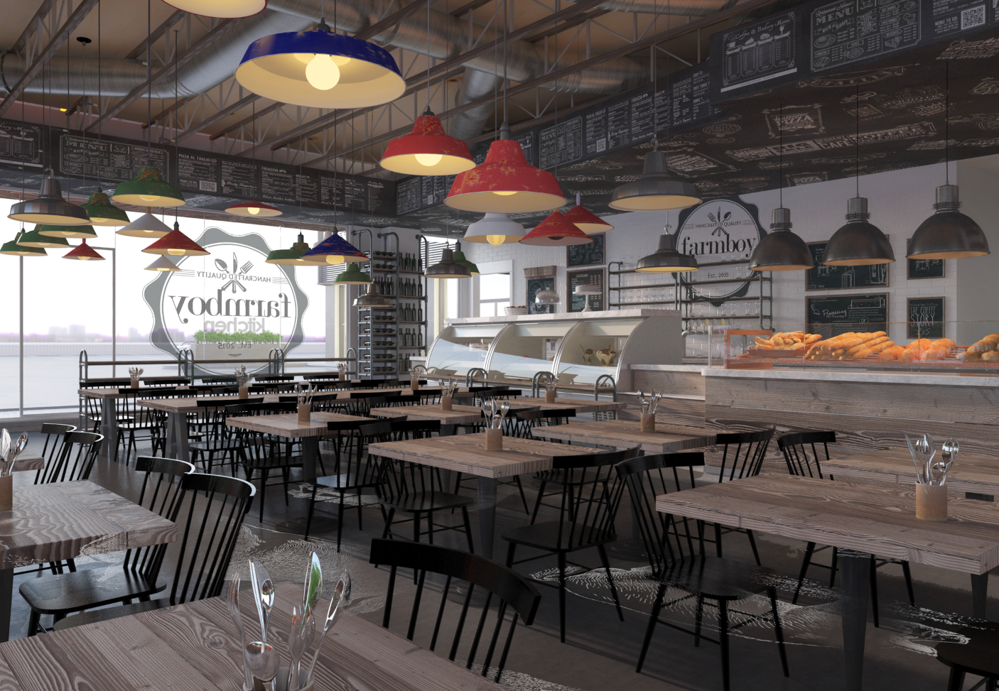 Farm Boy Restaurant, LA, Ca