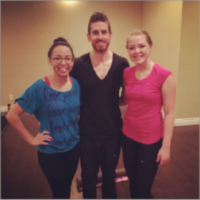 First live class at The Yoga Room